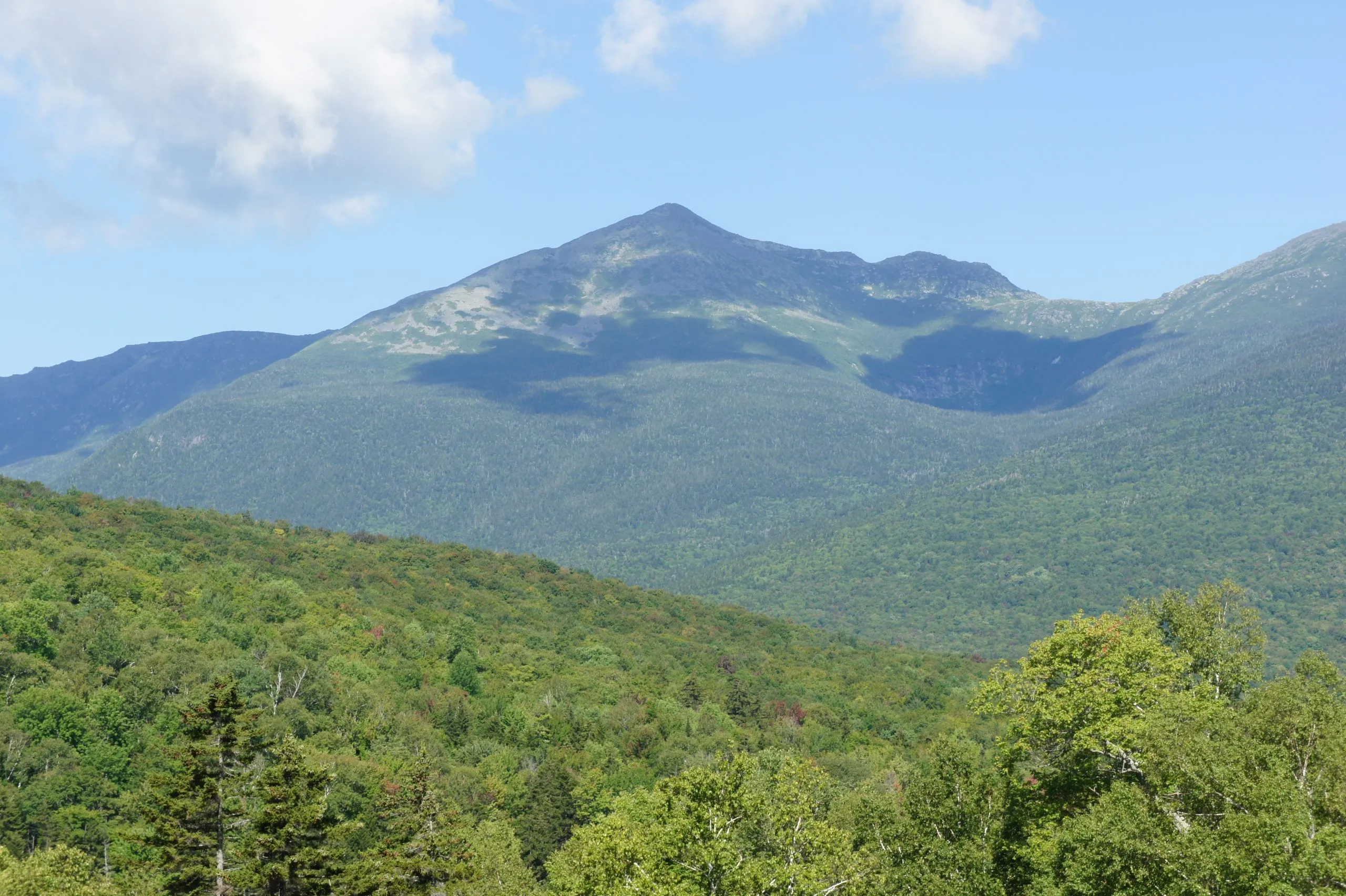 A view on the way up to the summit of Mt. Washington in Gorham, NH.