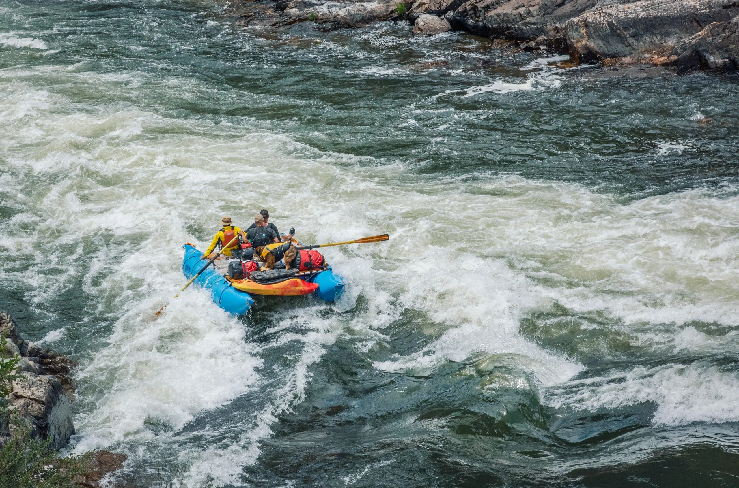 Rafting on the Rogue River in Southern Oregon